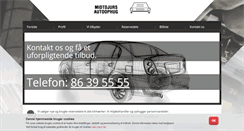 Desktop Screenshot of midtdjurs-autoophug.dk